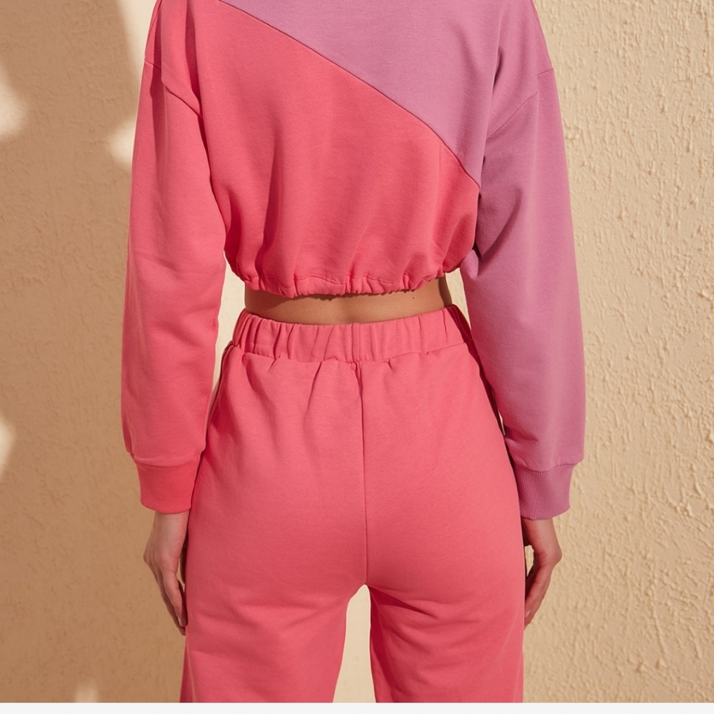 π Block crop orme sweatshirt - Picture 4 of 4